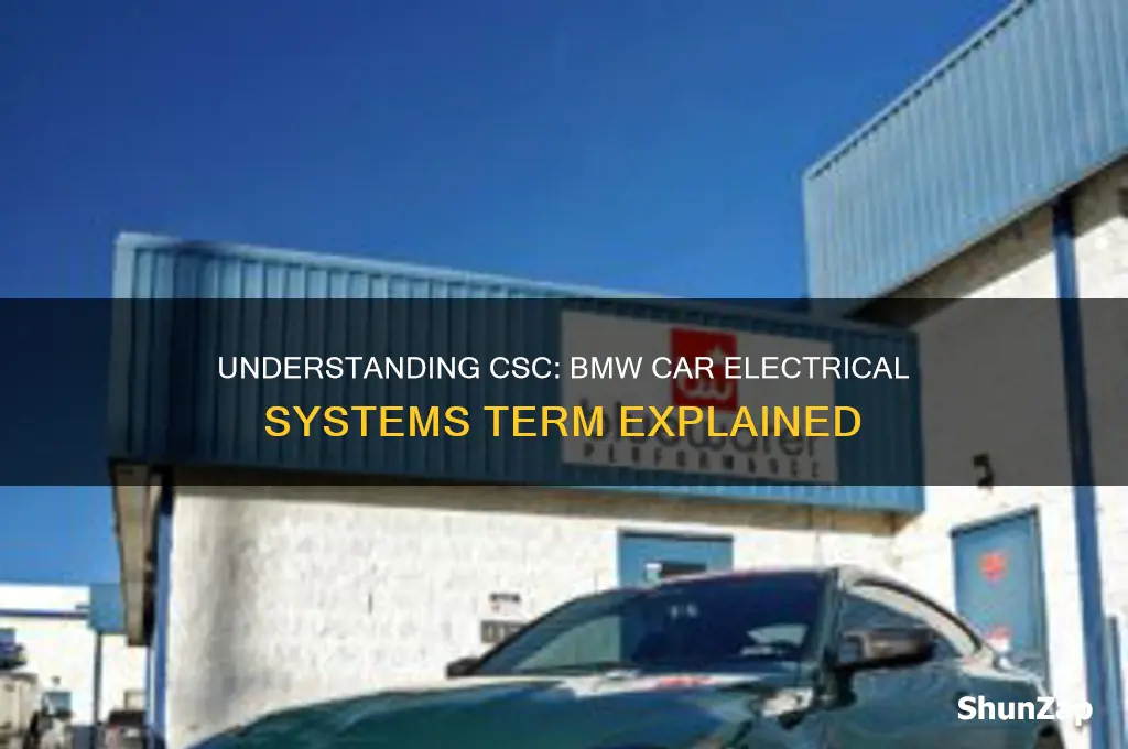 what does term csc in bmw car electrical systems mean