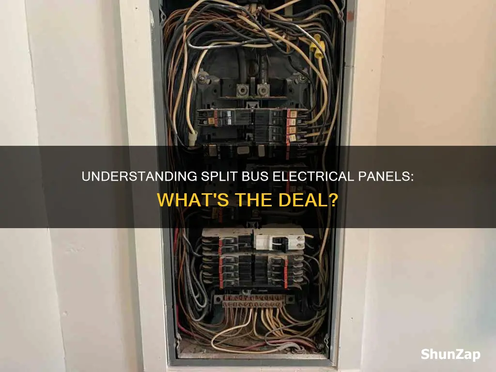 what does that mean split bus electrical panel