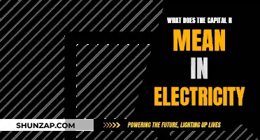 The Meaning of Capital R in Electricity Explained