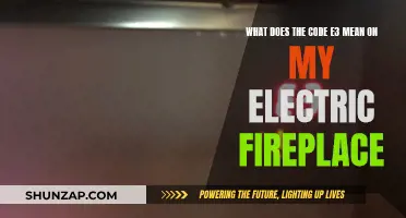 Troubleshooting Your Electric Fireplace: Code E3 Explained