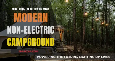 Camping Without Electricity: A Modern Guide