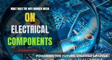 Understanding MFG Numbers on Electrical Components