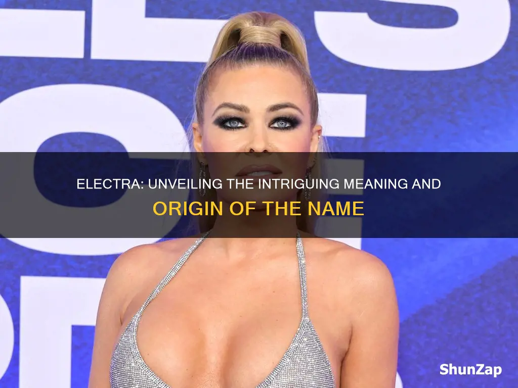 what does the name electra mean