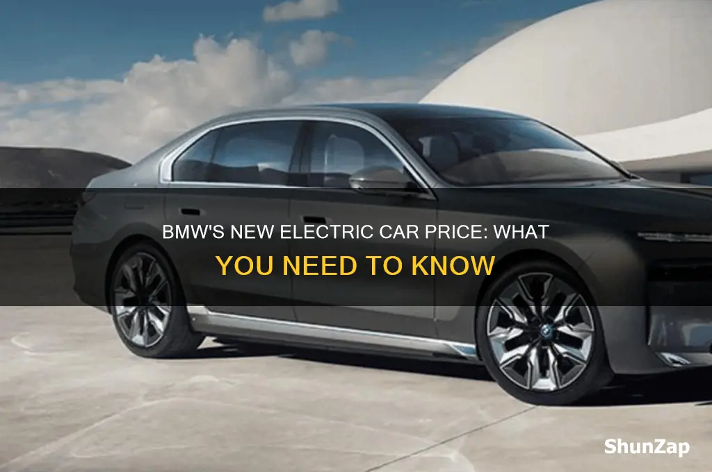 what does the new bmw electric car cost