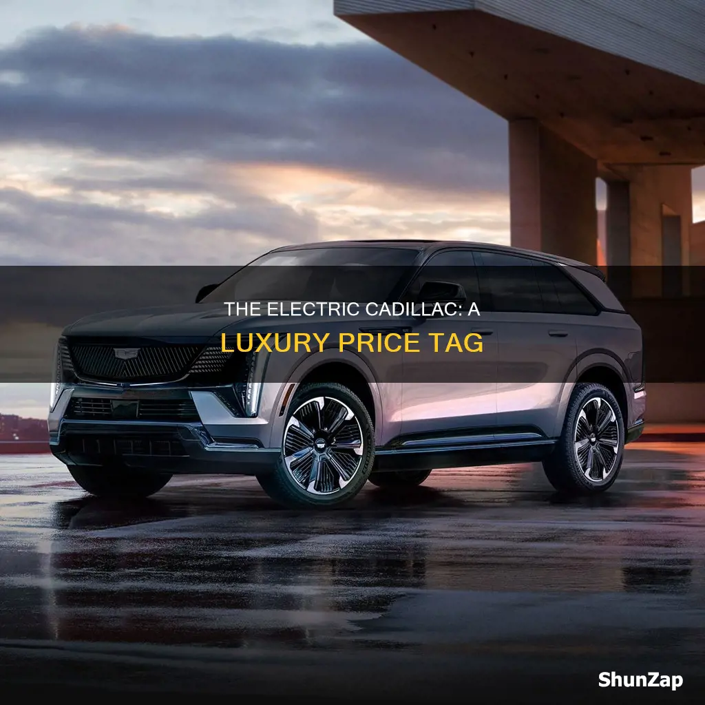 what does the new electric cadillac cost