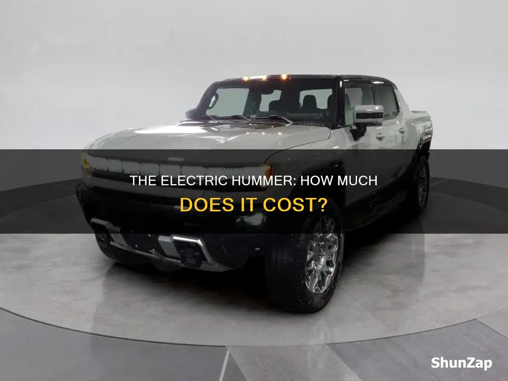 what does the new electric hummer cost