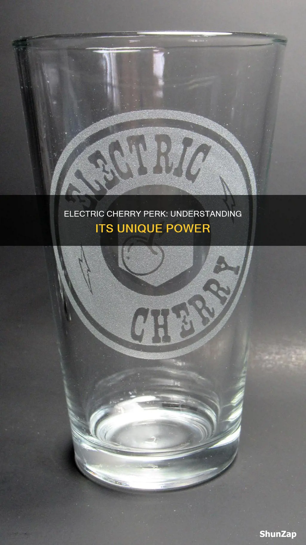what does the perk electric cherry do