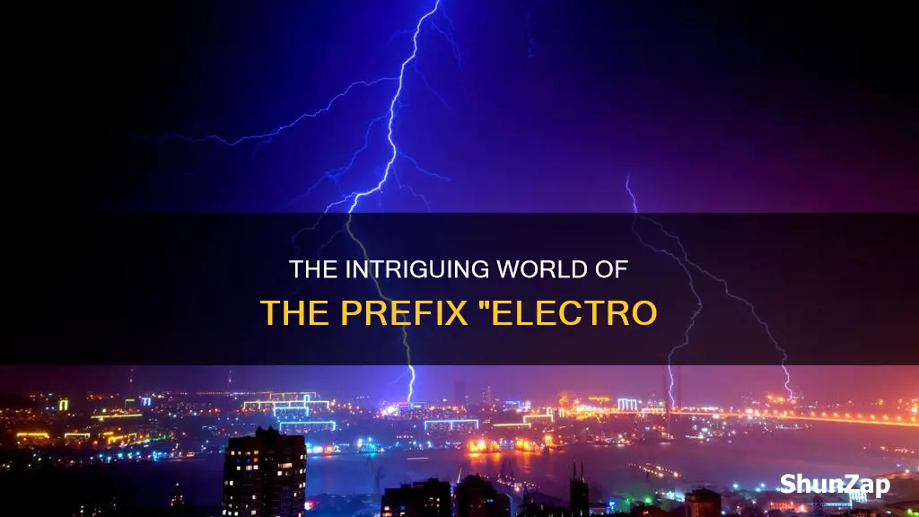 what does the prefix electro mean