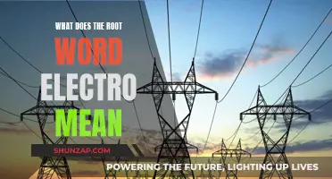 The Intriguing History of the Word Prefix "Electro