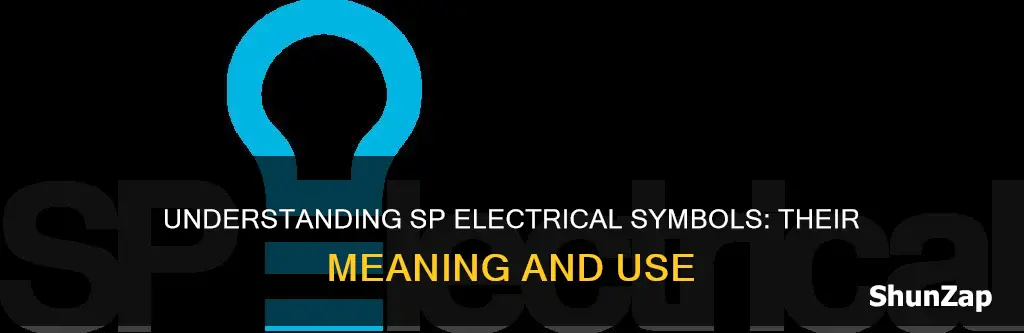 what does the sp symbol mean electrical