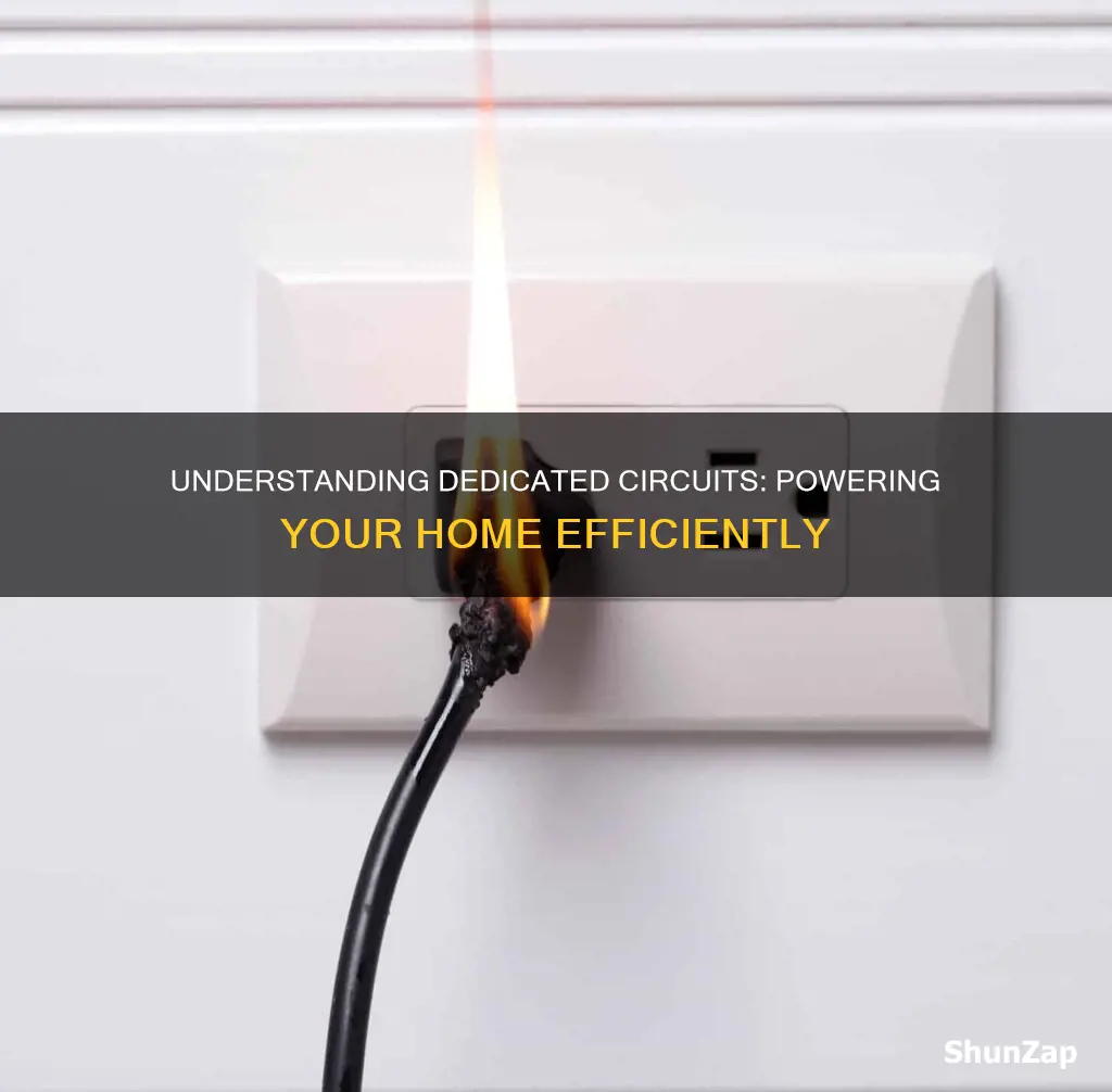 what does the term dedicated circuit mean in electricity