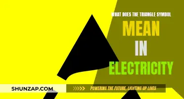 Electricity's Triangle Symbol: Its Meaning and Significance