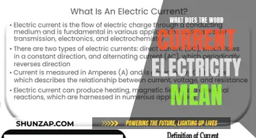 Understanding Current Electricity: Definition and Basics