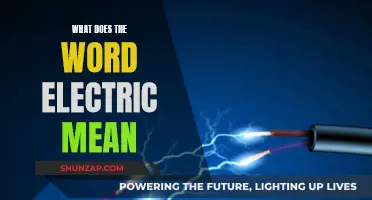 The Intriguing History and Meaning of the Word "Electric