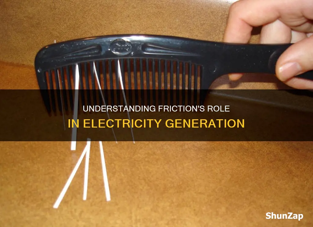 what does the word friction in electricity mean