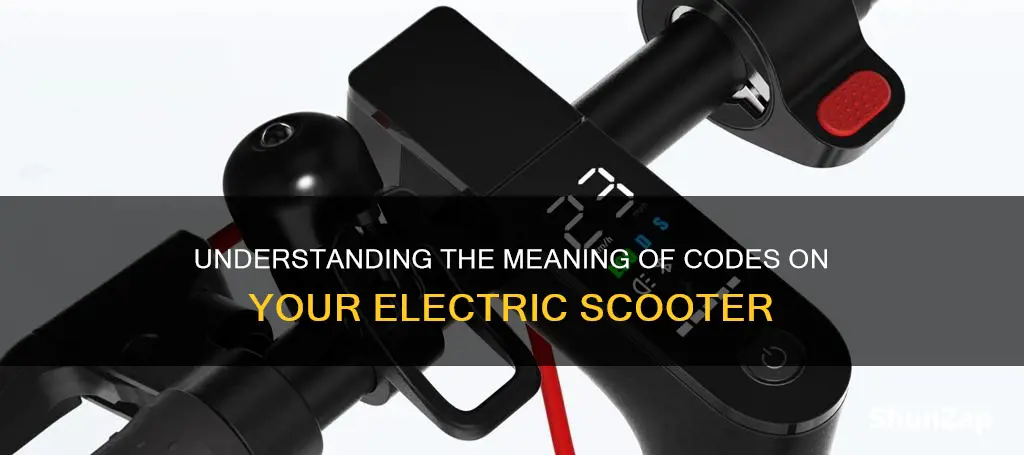 what does this number means 131450170300341 on my electric scooter