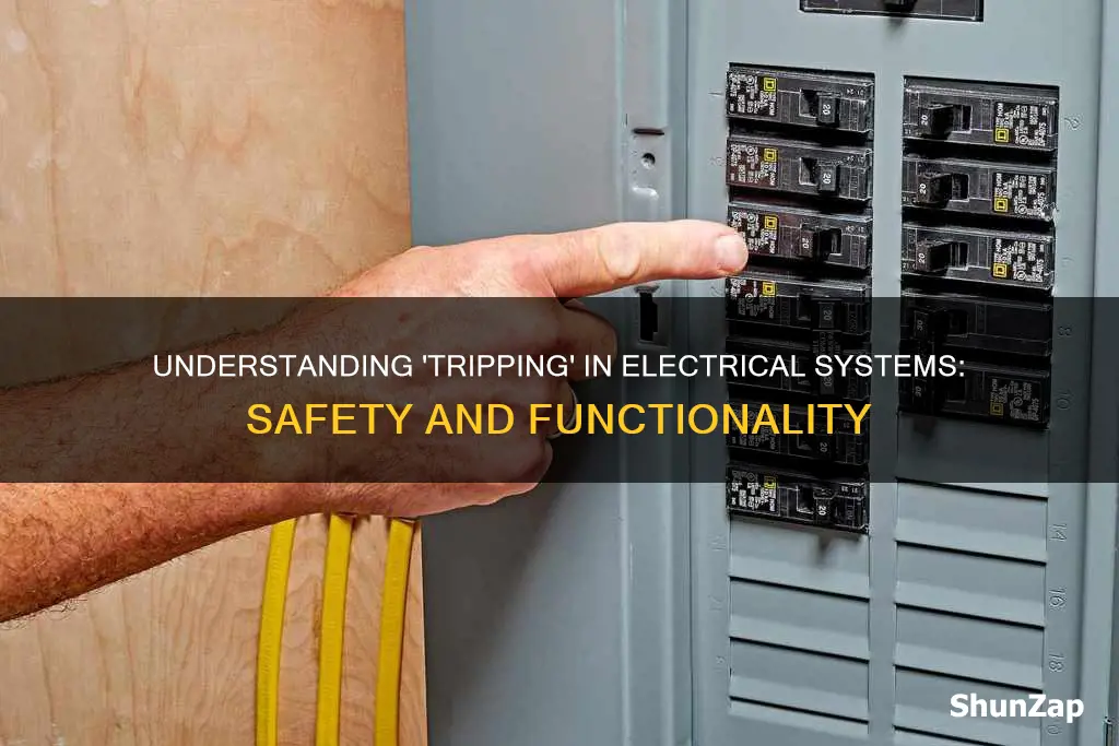 what does tripping mean in electricity