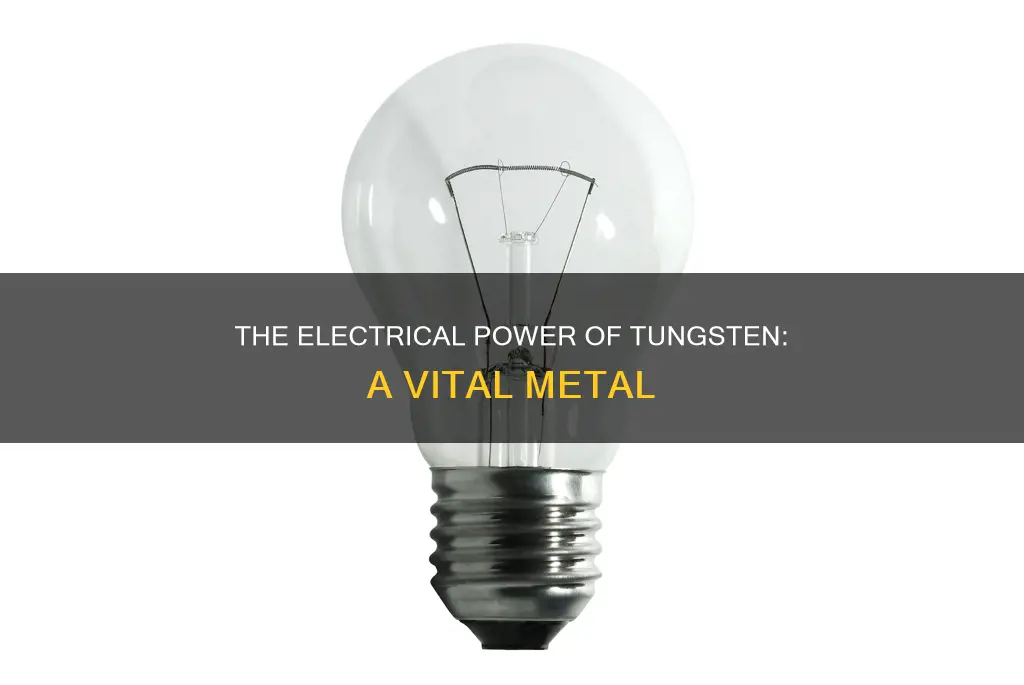 what does tungsten mean in electrical