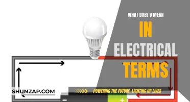 Understanding the 'U' in Electrical Terms: A Comprehensive Guide