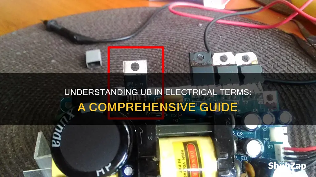 what does ub mean in electrical