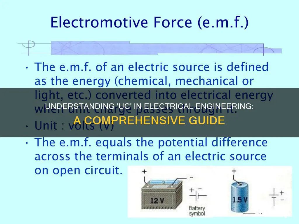 what does uc mean in electrical terms