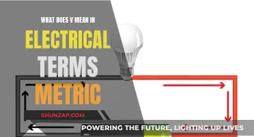 Understanding the Metric System's Electrical Term "V