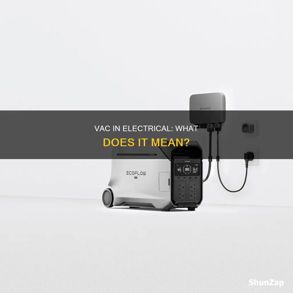 what does vac stand for in electrical