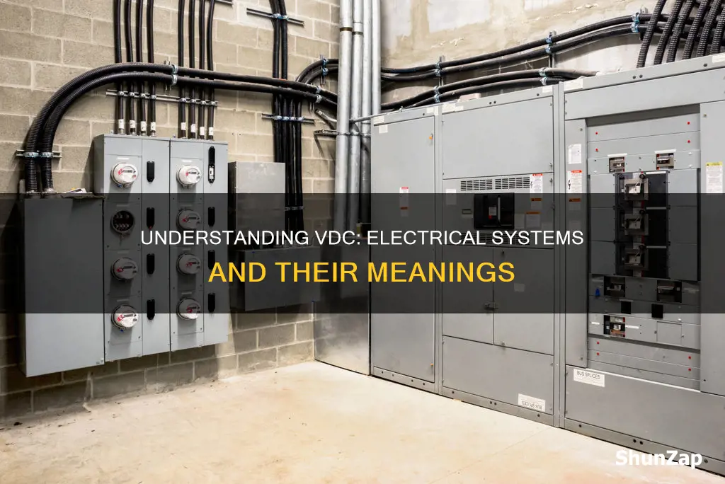 what does vdc mean electrical