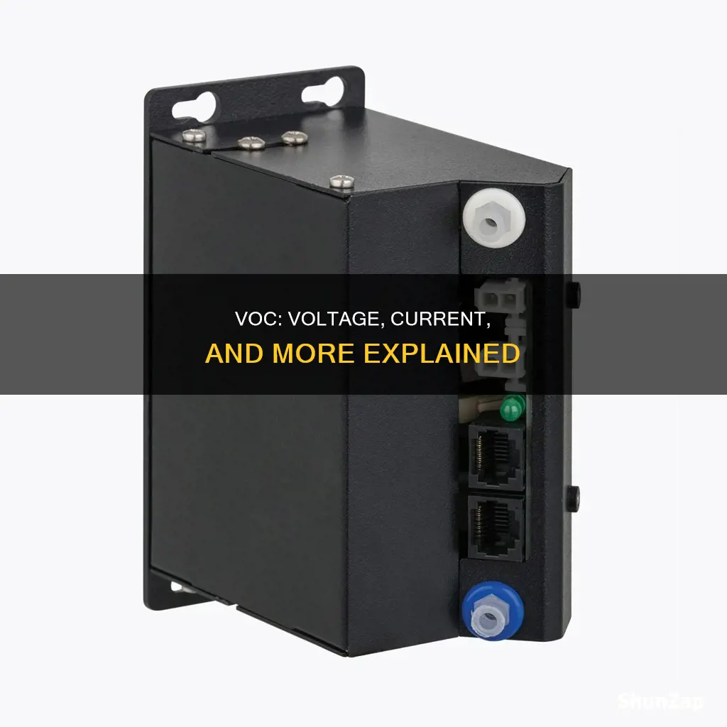 what does voc stand for in electrical