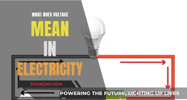 Voltage: Understanding the Meaning of Electrical Potential Difference