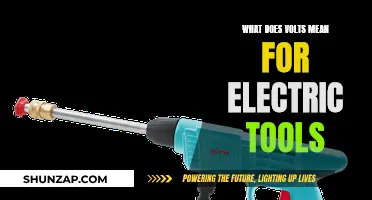 Understanding Volts: Powering Electric Tools Performance