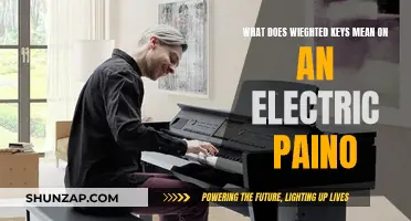 Understanding Weighted Keys on Electric Pianos: A Beginner's Guide