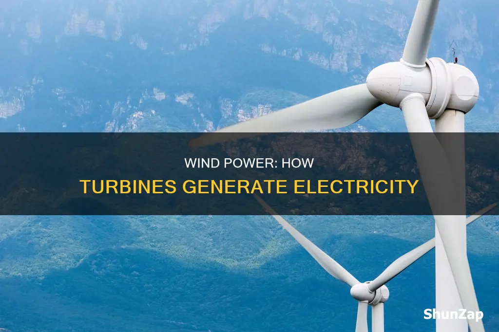 what does wind turbine do with electricity