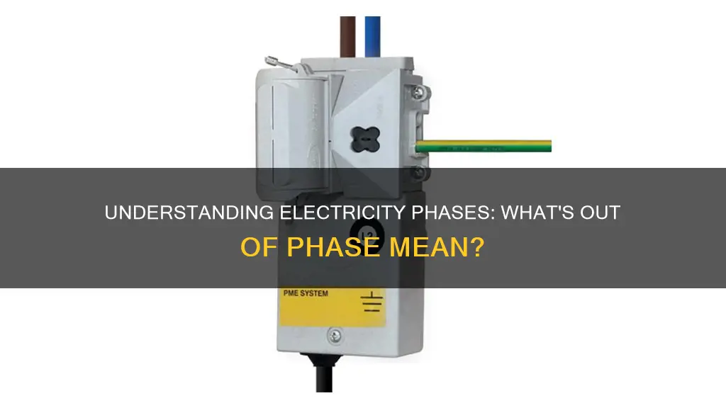 what does your electricity being out of phase mean