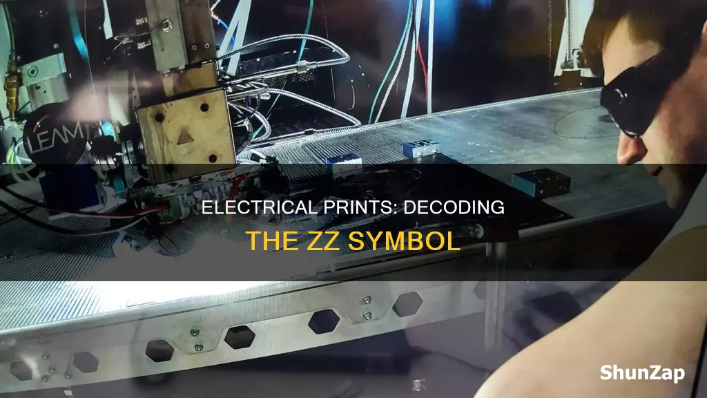 what does zz mean on a electrical print