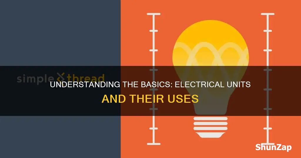 what e is a unit of electricity