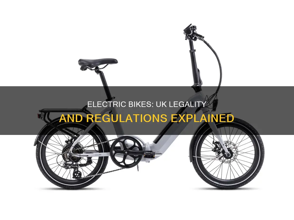 what electric bikes are legal uk