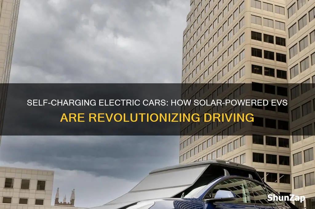 what electric car charges itself