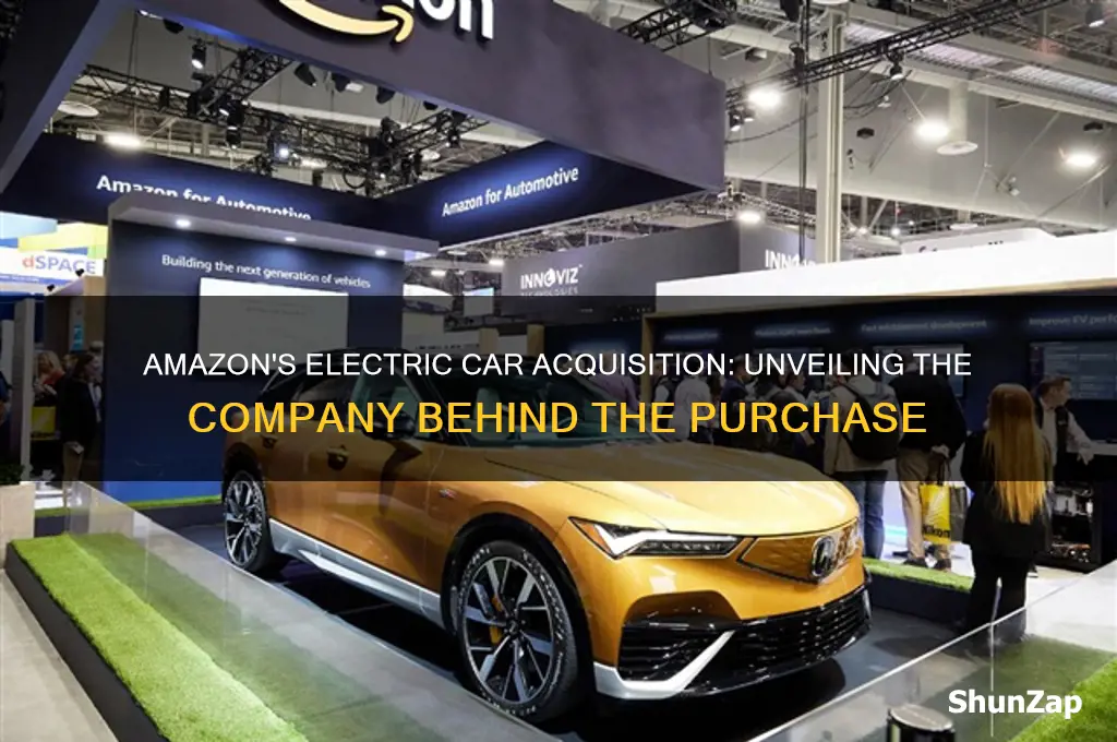 what electric car company did amazon buy