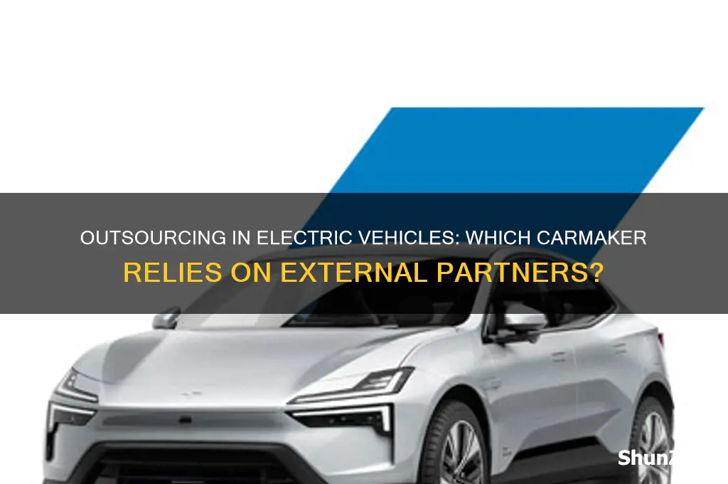 what electric car company is known for outsourcing