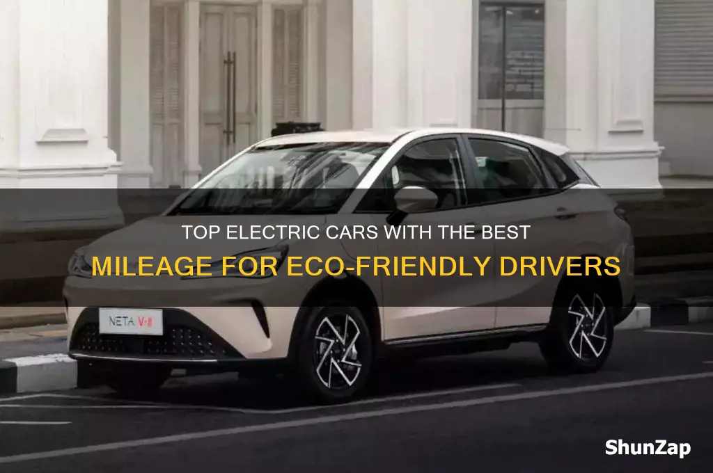 what electric car gets the best mileage