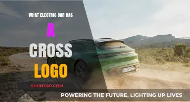 Which Electric Car Brand Features a Cross in Its Logo?