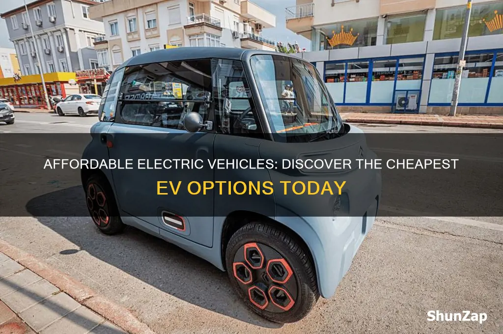 what electric car is the cheapest
