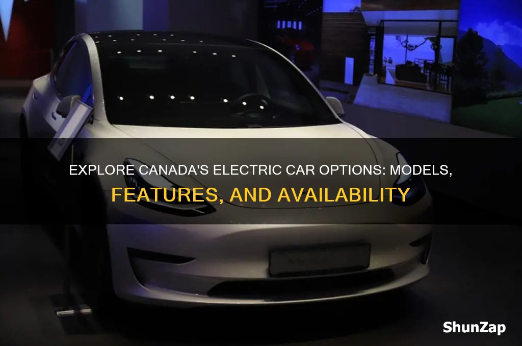 what electric cars are available in canada