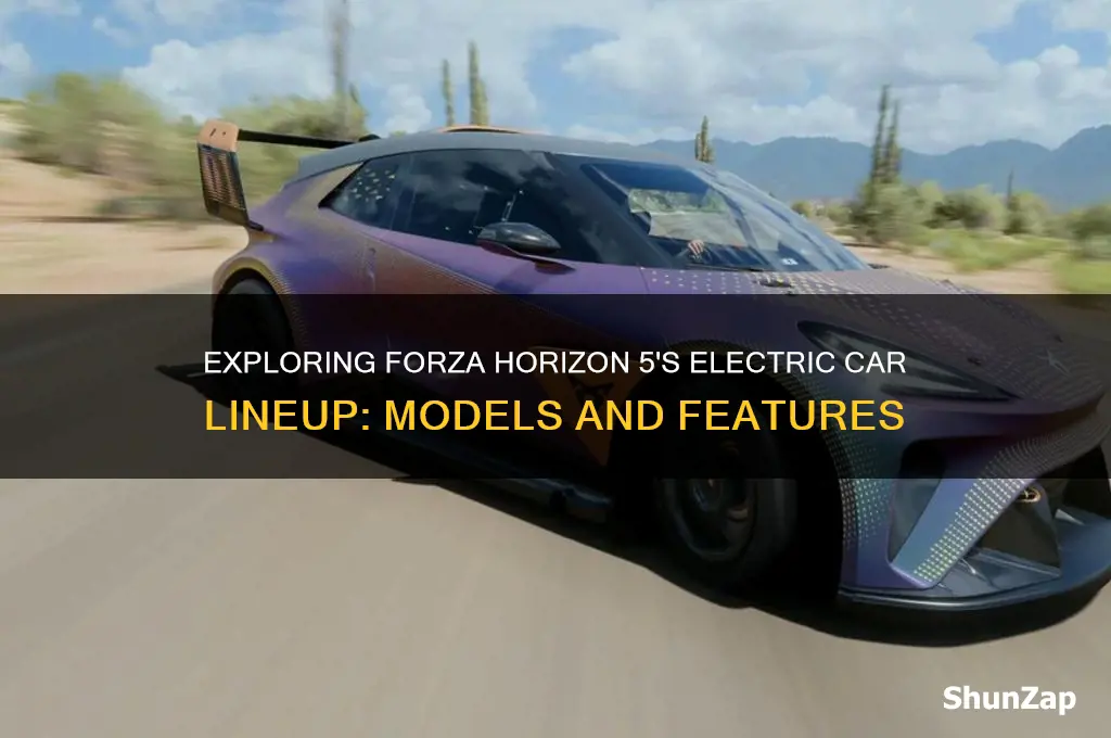 what electric cars are in fh5