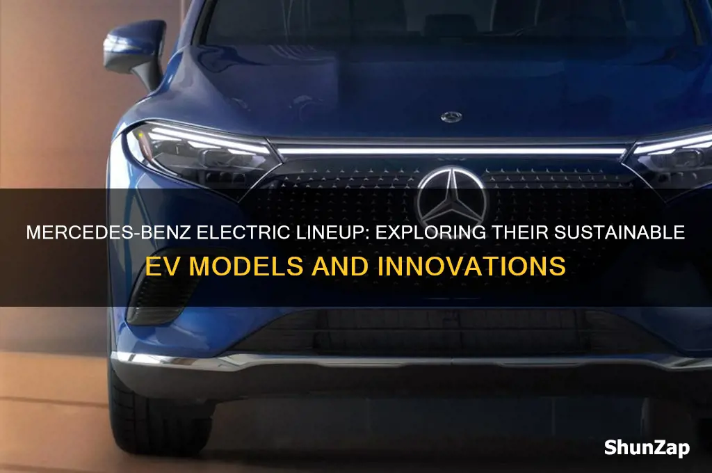 what electric cars do mercedes make