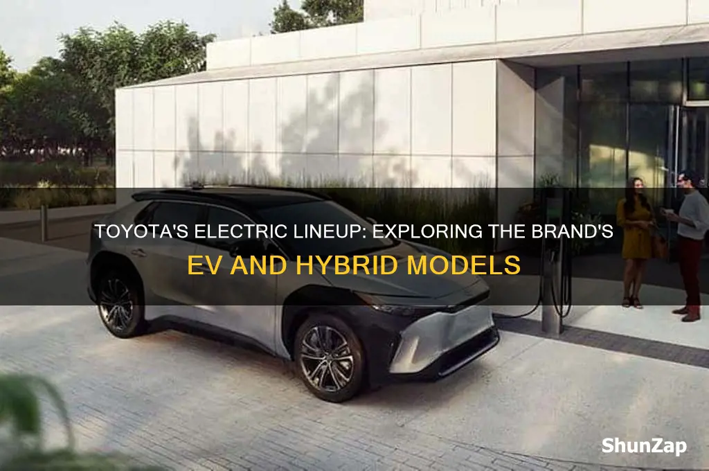 what electric cars does toyota have