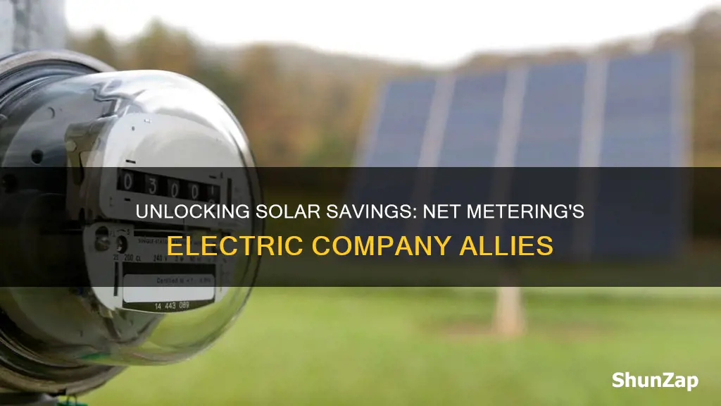 what electric companies allow net metering