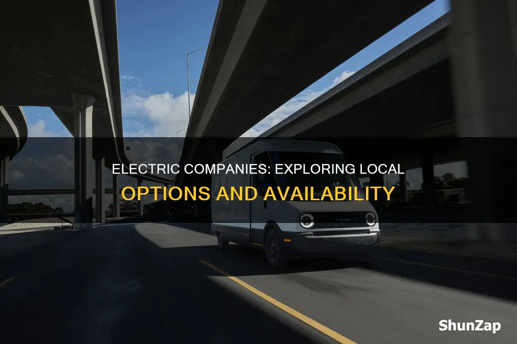 what electric companies are available in my area