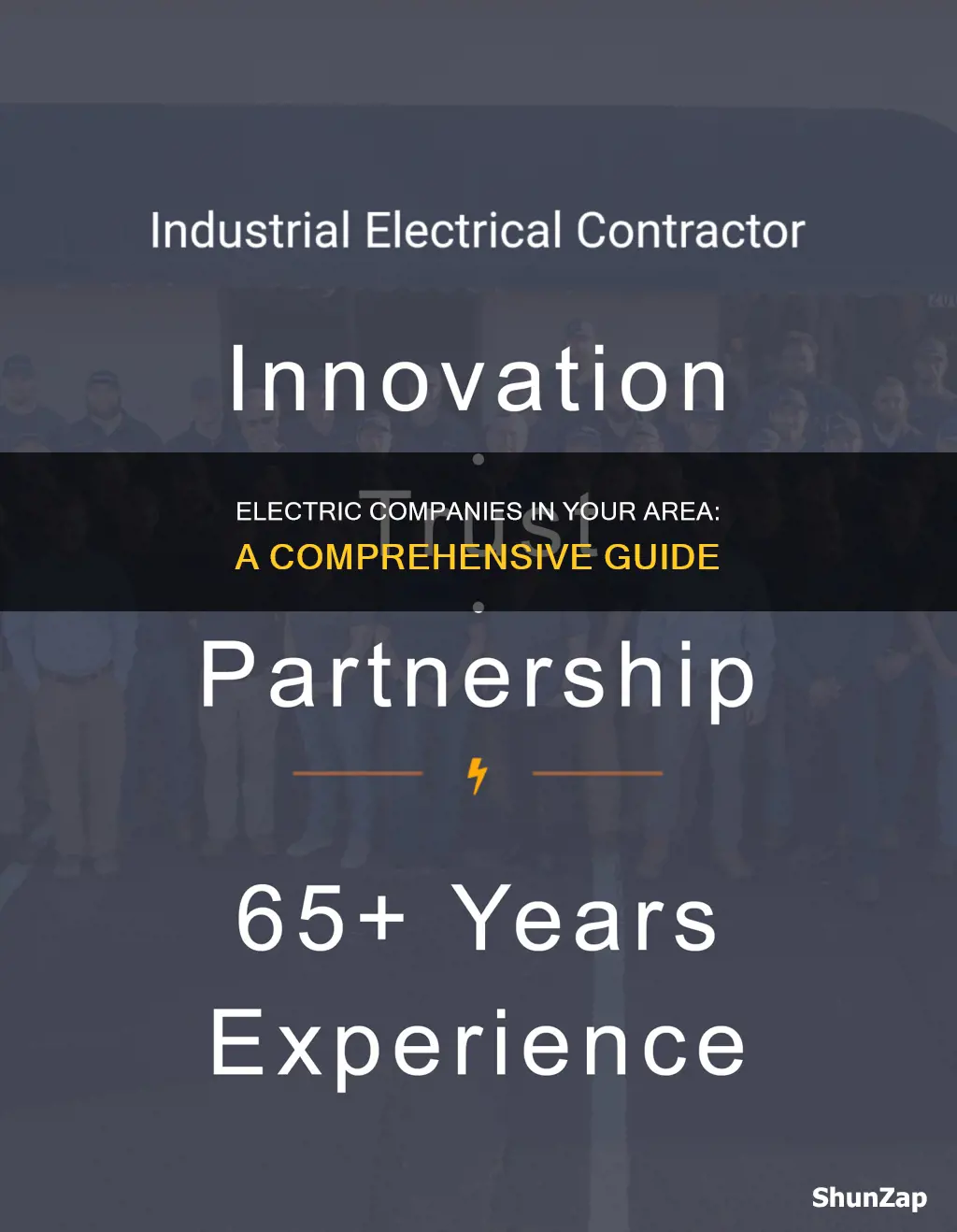 what electric companies are in my area